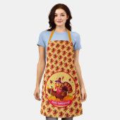 Modernes Geschenk Erntedank Beste Schürze (Getragen)