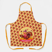 Modernes Geschenk Erntedank Beste Schürze (Vorderseite)