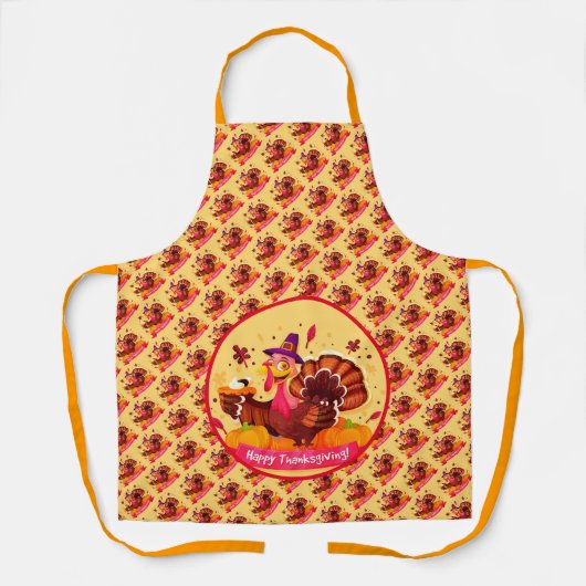 Modernes Geschenk Erntedank Beste Schürze (Vorderseite)
