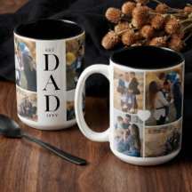 Modernes Geschenk für den Vater - individuelles Fo