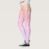 Modernes Geschenk für Glitzer Glitzern Leggings (Links)