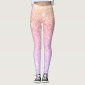 Modernes Geschenk für Glitzer Glitzern Leggings (Vorderseite)
