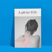 Modernes Geschenk für Massagetherapeuten
