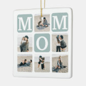 Modernes Geschenk für Niedliche MAMA im Multi-Foto Keramikornament (Links)