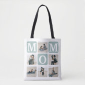 Modernes Geschenk für Niedliche MAMA im Multi-Foto Tasche (Vorderseite)