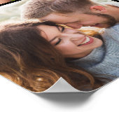 Modernes Geschenk zum 50. Geburtstag mit mehreren Poster (Ecke)