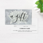 Modernes Geschenkgutachten für Yoga Studio (Schreibtisch)