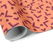 Modernes Geschenkpapier (Rolleneckpunkt)
