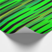 Modernes Geschenkprogramm für Grüne Designer Geschenkpapier (Ecke)