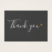 Modernes Geschenkzertifikat - Herzlichen Dank (Vorderseite)