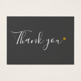 Modernes Geschenkzertifikat - Herzlichen Dank