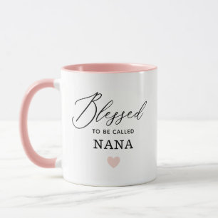 Modernes Gesegnetes, als Muttertag der Nana bezeic Tasse