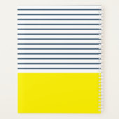 Modernes gestreiftes Muster Planer (Rückseite)