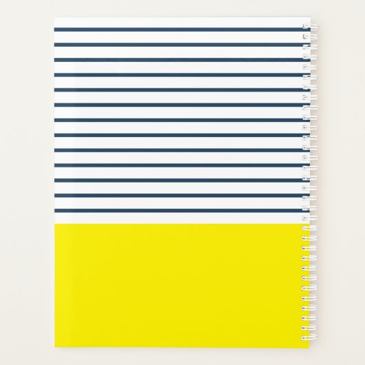 Modernes gestreiftes Muster Planer (Rückseite)