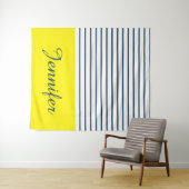 Modernes gestreiftes Muster Wandteppich (Beispiel (Horizontal))