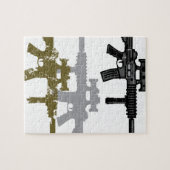 Modernes Gewehr Puzzle (Horizontal)