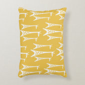 Modernes Giraffenmuster aus dem Mittelalter Dekokissen (Vorderseite(Vertikal))