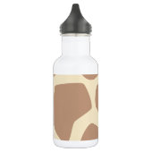 Modernes Giraffenmuster Edelstahlflasche (Links)