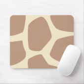 Modernes Giraffenmuster Mousepad (Mit Mouse)