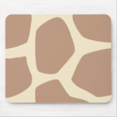 Modernes Giraffenmuster Mousepad (Vorne)