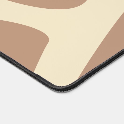 Modernes Giraffenmuster Schreibtischunterlage (Ecke)