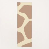 Modernes Giraffenmuster Yogamatte (Vorderseite)