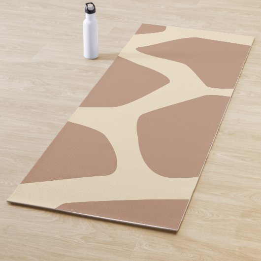 Modernes Giraffenmuster Yogamatte (Beispiel)