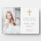 Modernes Girl First Communitymuseum Foto Plaque Fotoplatte (Vorderseite)