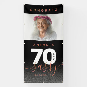 Modernes Girly Copper 70 und Sassy Banner