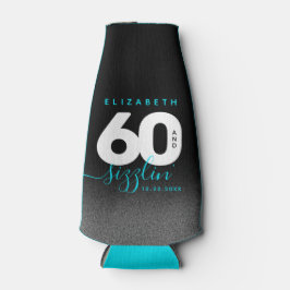 Modernes Girly Ice Blue 60 und Sizzling Flaschenkühler