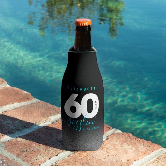 Modernes Girly Ice Blue 60 und Sizzling Flaschenkühler (In Situ Pool)