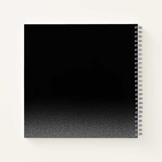 Modernes Girly Ice Blue 60 und Sizzling Notizblock (Rückseite)