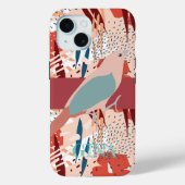 Modernes Girly Niedlich Personalisiert Case-Mate iPhone Hülle (Rückseite)