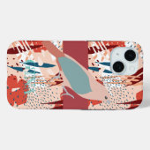 Modernes Girly Niedlich Personalisiert Case-Mate iPhone Hülle (Rückseite (Horizontal))