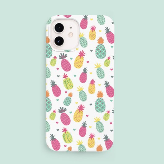 Modernes Girly Tropical Pineappmuster Case-Mate iPhone Hülle