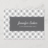 Modernes Glamour Muster Postcard Postkarte (Vorderseite)