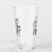 Modernes Glas aus dem Mittelalter und optionale Pa (Rechts)