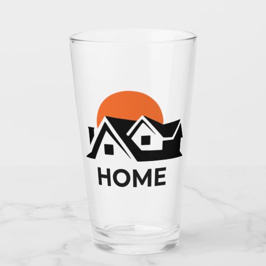 Modernes Glas-Cup-Design für zeitgenössische Zuhau Glas (Vorderseite)