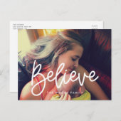 Modernes glaubwürdiges Foto Postkarte (Vorne/Hinten)