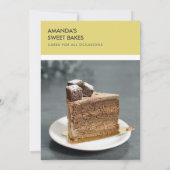 MODERNES GLEICHZEITIGES SCHWARZES FOTO-WORKSHOP EI EINLADUNG (Rückseite)