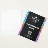 Modernes Glitzer Hair Stylist Appintage Book Planer (Anzeige)