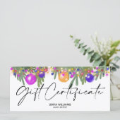 Modernes Glitzer Weihnachtsmann (Stehend Vorderseite)