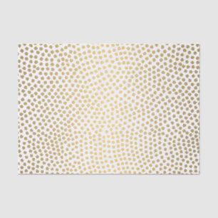 Modernes Gold Confetti Tissue Paper Seidenpapier