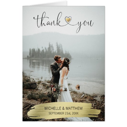 Modernes Gold DANKEN IHNEN (Vorne)