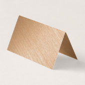 Modernes Gold Foil Foto ändert die Datumskarte Visitenkarten (Rückseite)