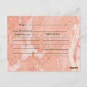 Modernes Gold Frame Elfenbeingrünes Brautparty Postkarte (Rückseite)