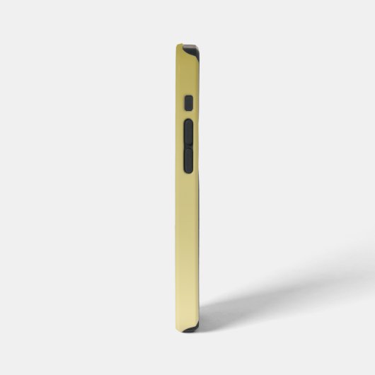 Modernes Gold Luxustypografie floral Aquarell gr iPhone Hülle (Linke Seite)