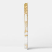 Modernes Gold-Marmor Case-Mate iPhone Hülle (Rückseite / Rechts)