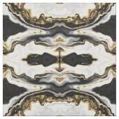 Modernes Gold-Marmorgemälde ästhetisch Stoff (Muster)
