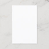 Modernes Gold Monogram Elegantes Berufliches Desig Visitenkarte (Rückseite)